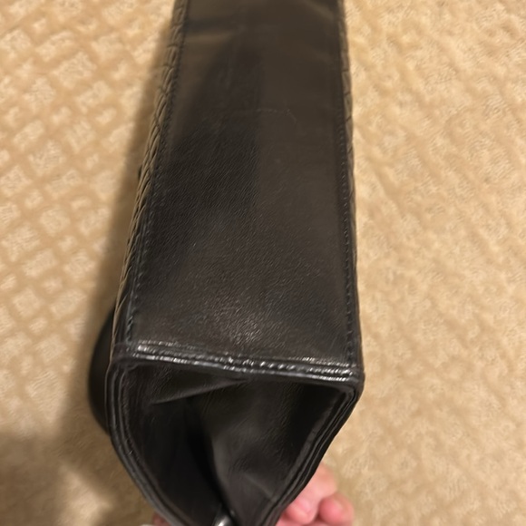 Bally Quilted Black Lambskin Leather Handbag- Gorgeous! - Picture 7 of 12